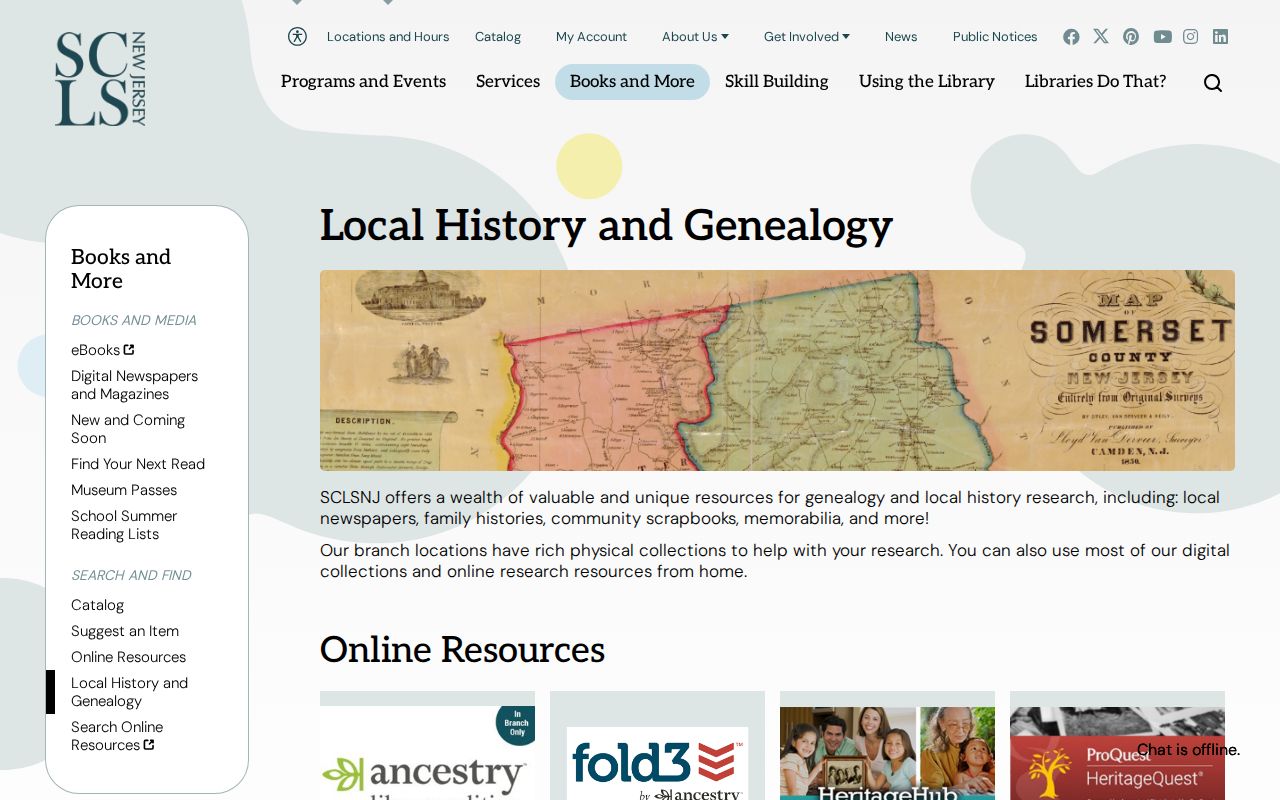 North Plainfield city directory local-history holdings at SCLSNJ
