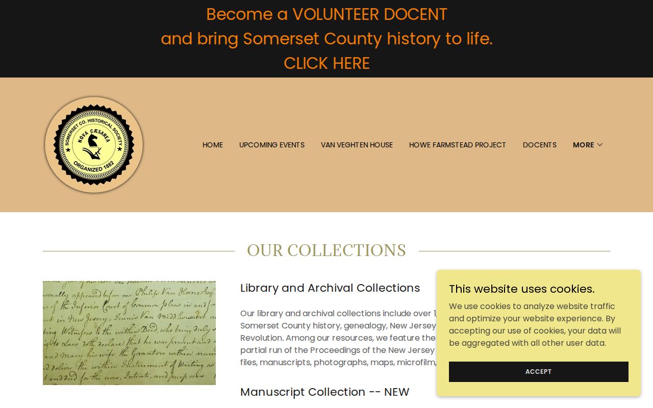 North Plainfield city directory research holdings at Somerset Historical Society